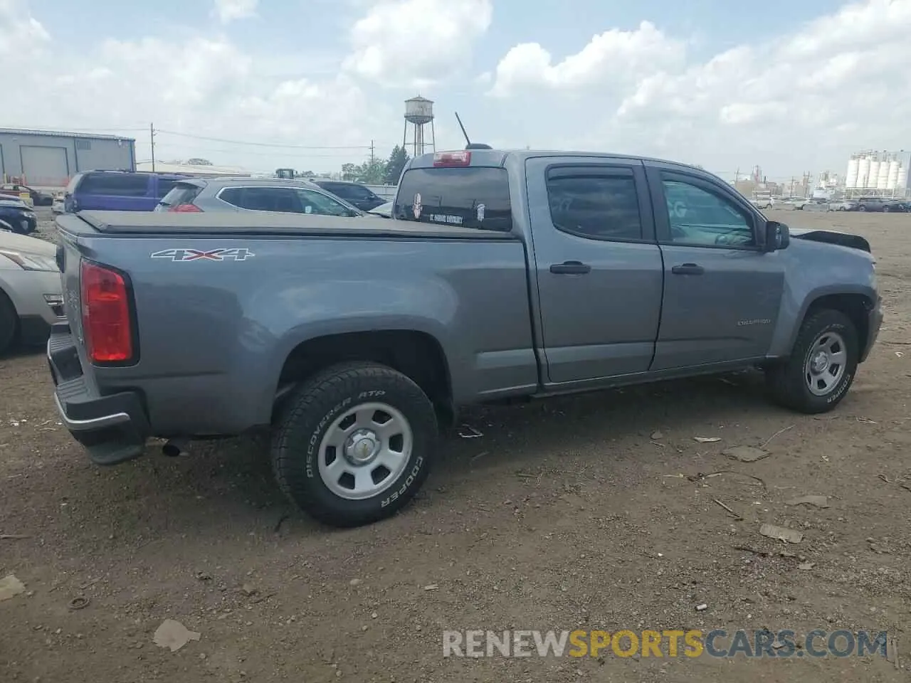 3 Photograph of a damaged car 1GCGTBEN3M1111843 CHEVROLET COLORADO 2021