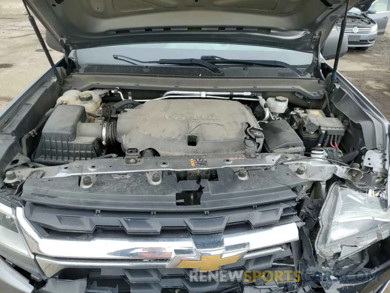 11 Photograph of a damaged car 1GCGTBEN3M1196652 CHEVROLET COLORADO 2021