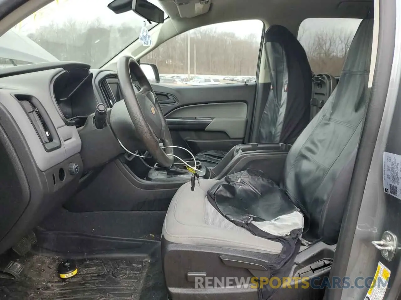 7 Photograph of a damaged car 1GCGTBEN3M1196652 CHEVROLET COLORADO 2021