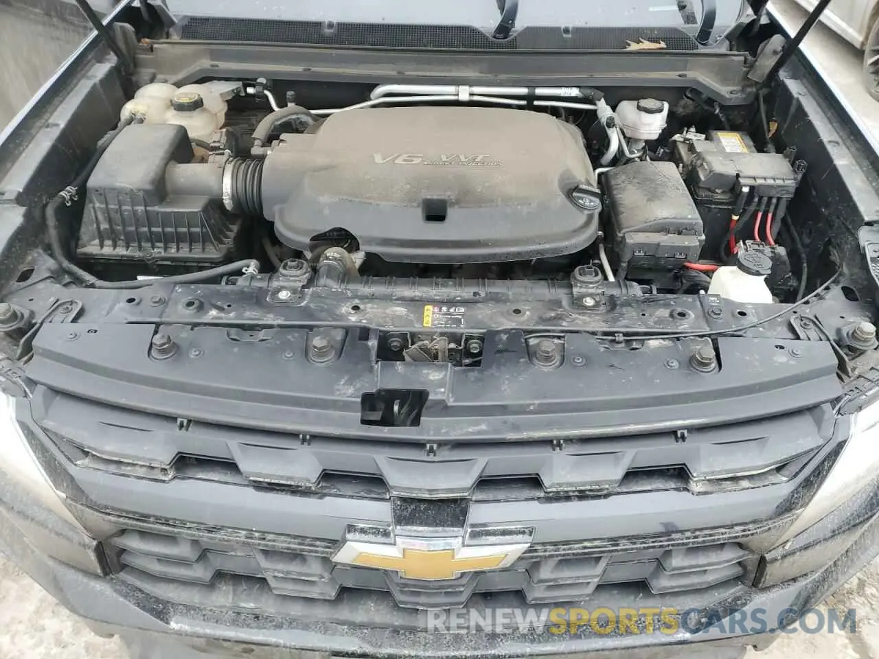 12 Photograph of a damaged car 1GCGTBEN3M1245039 CHEVROLET COLORADO 2021