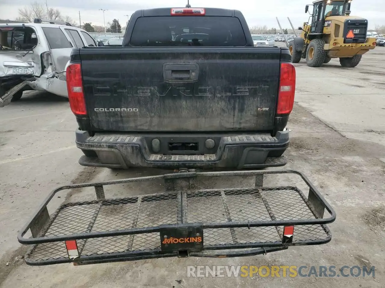 6 Photograph of a damaged car 1GCGTBEN3M1245039 CHEVROLET COLORADO 2021
