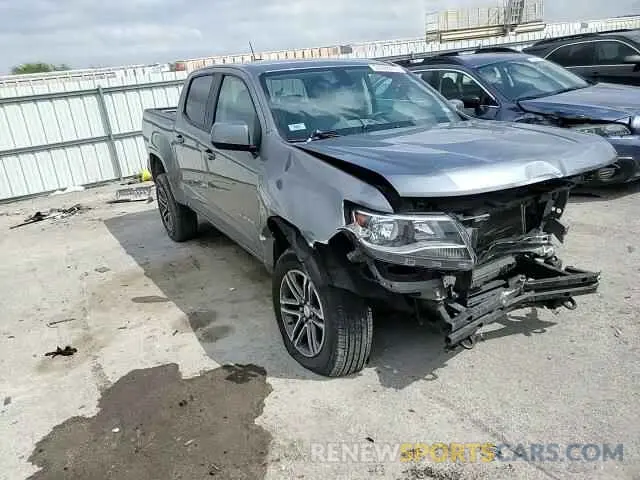 11 Photograph of a damaged car 1GCGTBEN4M1168536 CHEVROLET COLORADO 2021