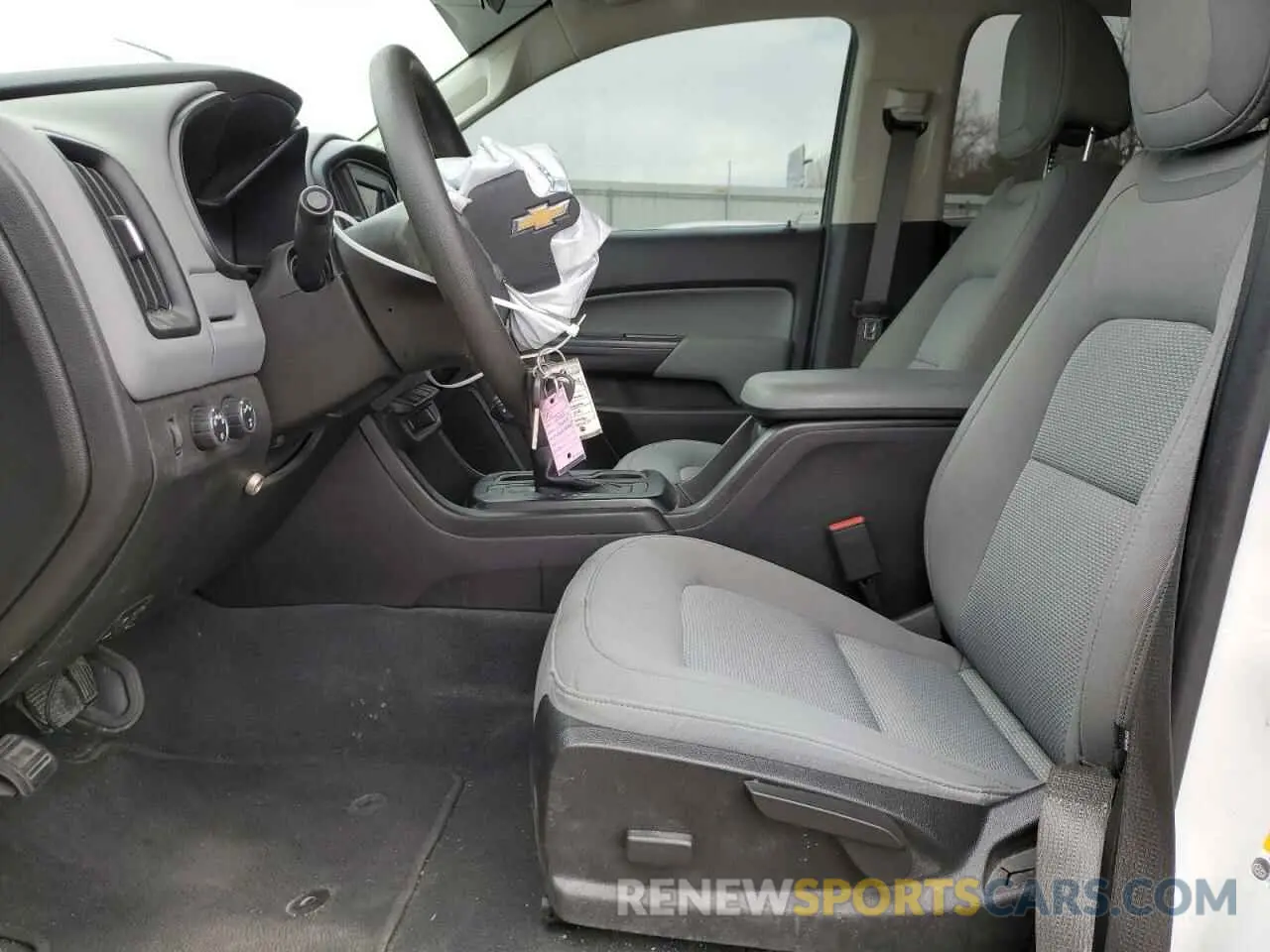 7 Photograph of a damaged car 1GCGTBEN5M1234902 CHEVROLET COLORADO 2021
