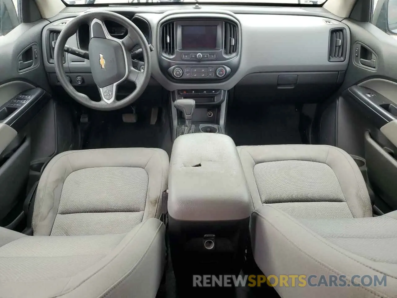 8 Photograph of a damaged car 1GCGTBEN5M1286000 CHEVROLET COLORADO 2021