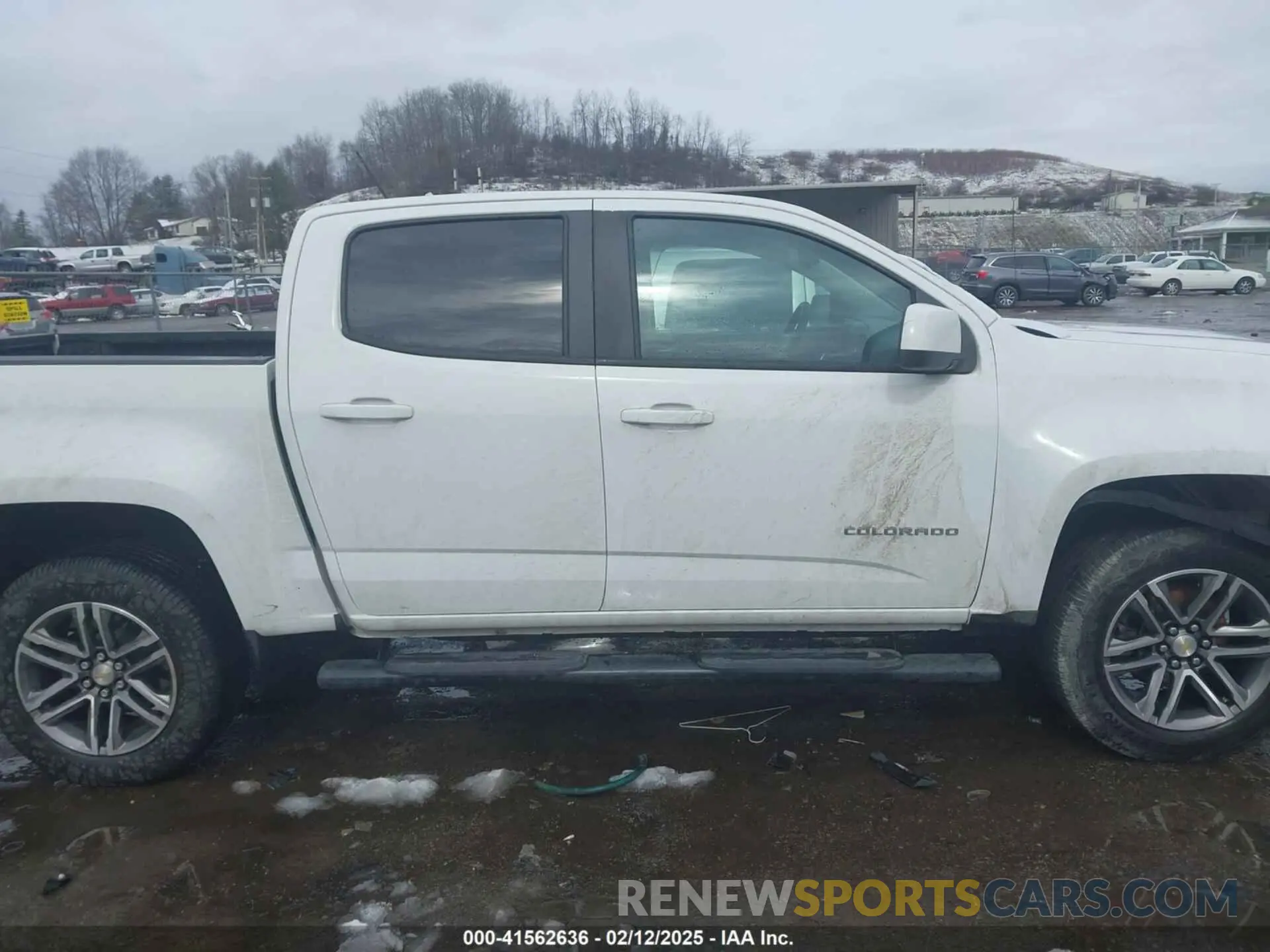 14 Photograph of a damaged car 1GCGTBEN5M1291133 CHEVROLET COLORADO 2021