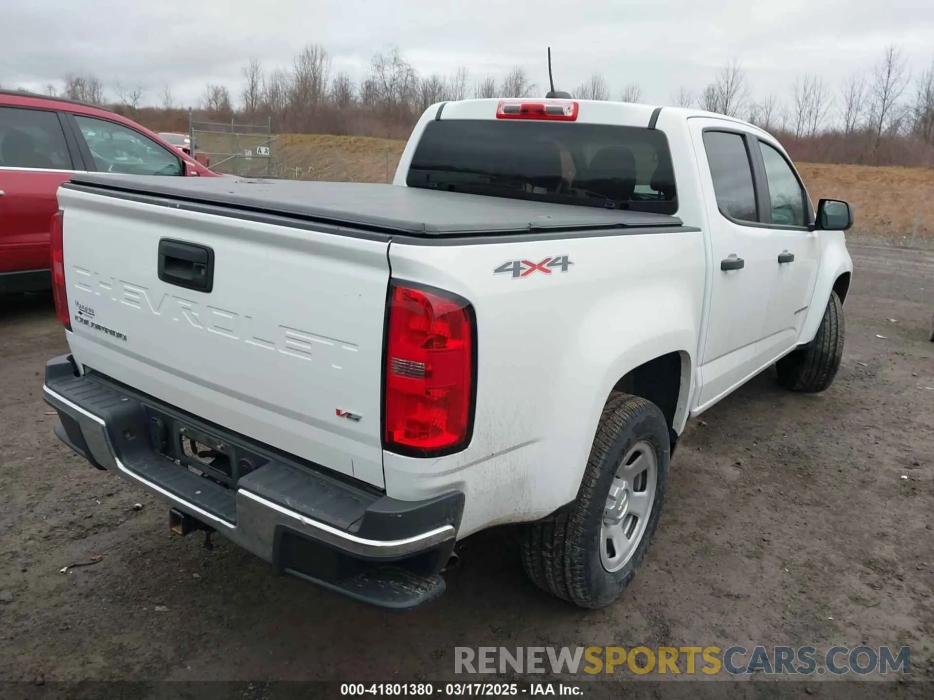 4 Photograph of a damaged car 1GCGTBEN6M1119967 CHEVROLET COLORADO 2021