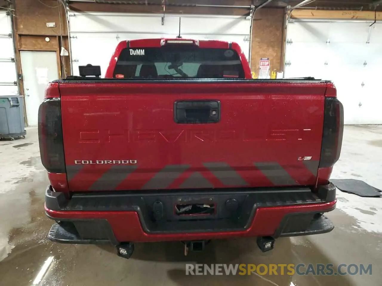 6 Photograph of a damaged car 1GCGTBEN9M1142692 CHEVROLET COLORADO 2021
