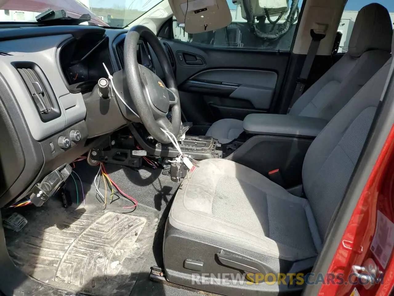 7 Photograph of a damaged car 1GCGTBEN9M1142692 CHEVROLET COLORADO 2021