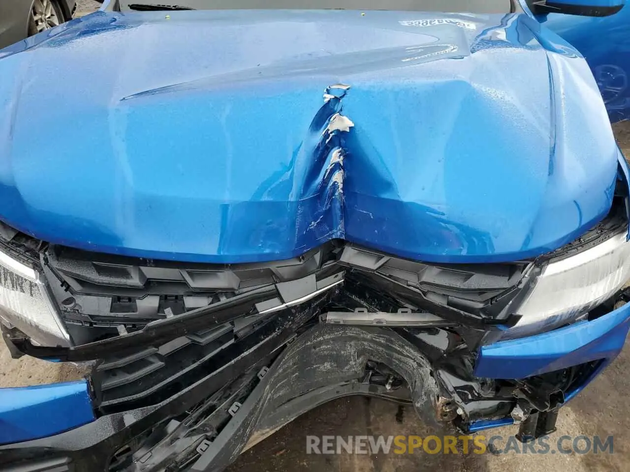11 Photograph of a damaged car 1GCGTBENXM1138215 CHEVROLET COLORADO 2021