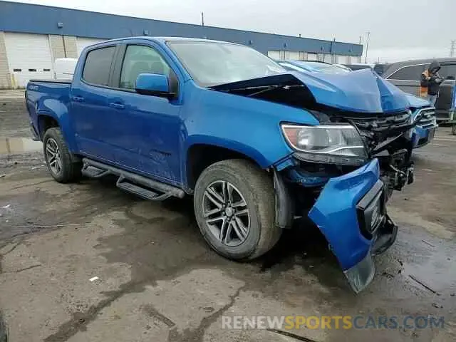 13 Photograph of a damaged car 1GCGTBENXM1138215 CHEVROLET COLORADO 2021