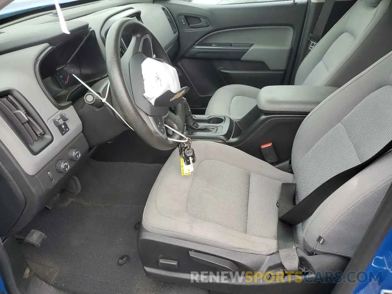 7 Photograph of a damaged car 1GCGTBENXM1138215 CHEVROLET COLORADO 2021