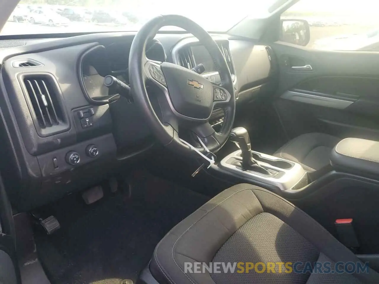 7 Photograph of a damaged car 1GCGTCEN0M1297640 CHEVROLET COLORADO 2021