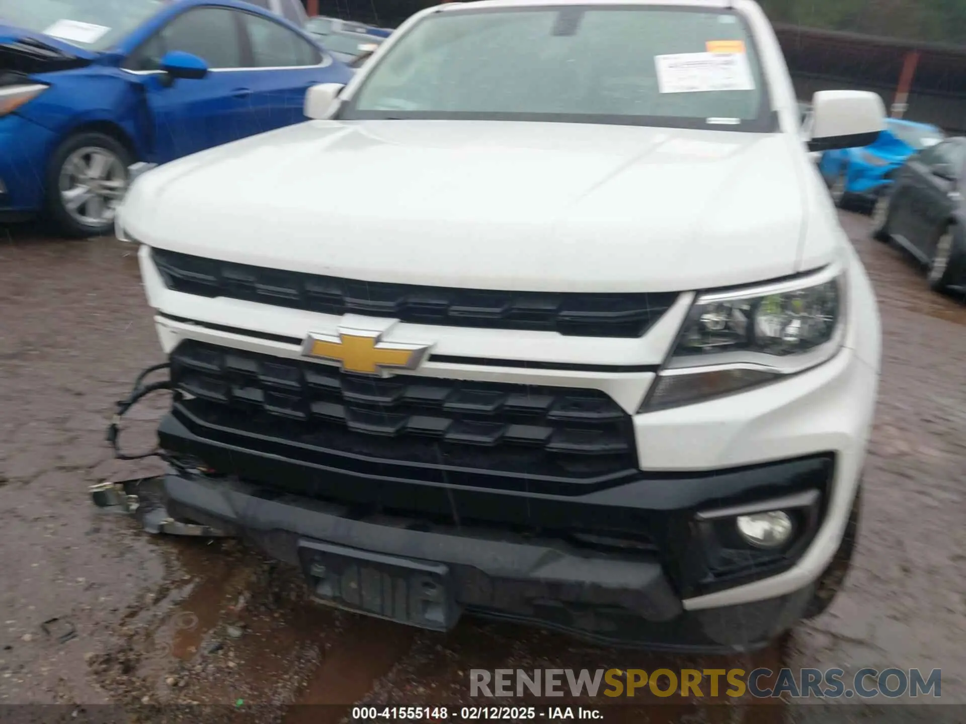 12 Photograph of a damaged car 1GCGTCEN1M1244106 CHEVROLET COLORADO 2021