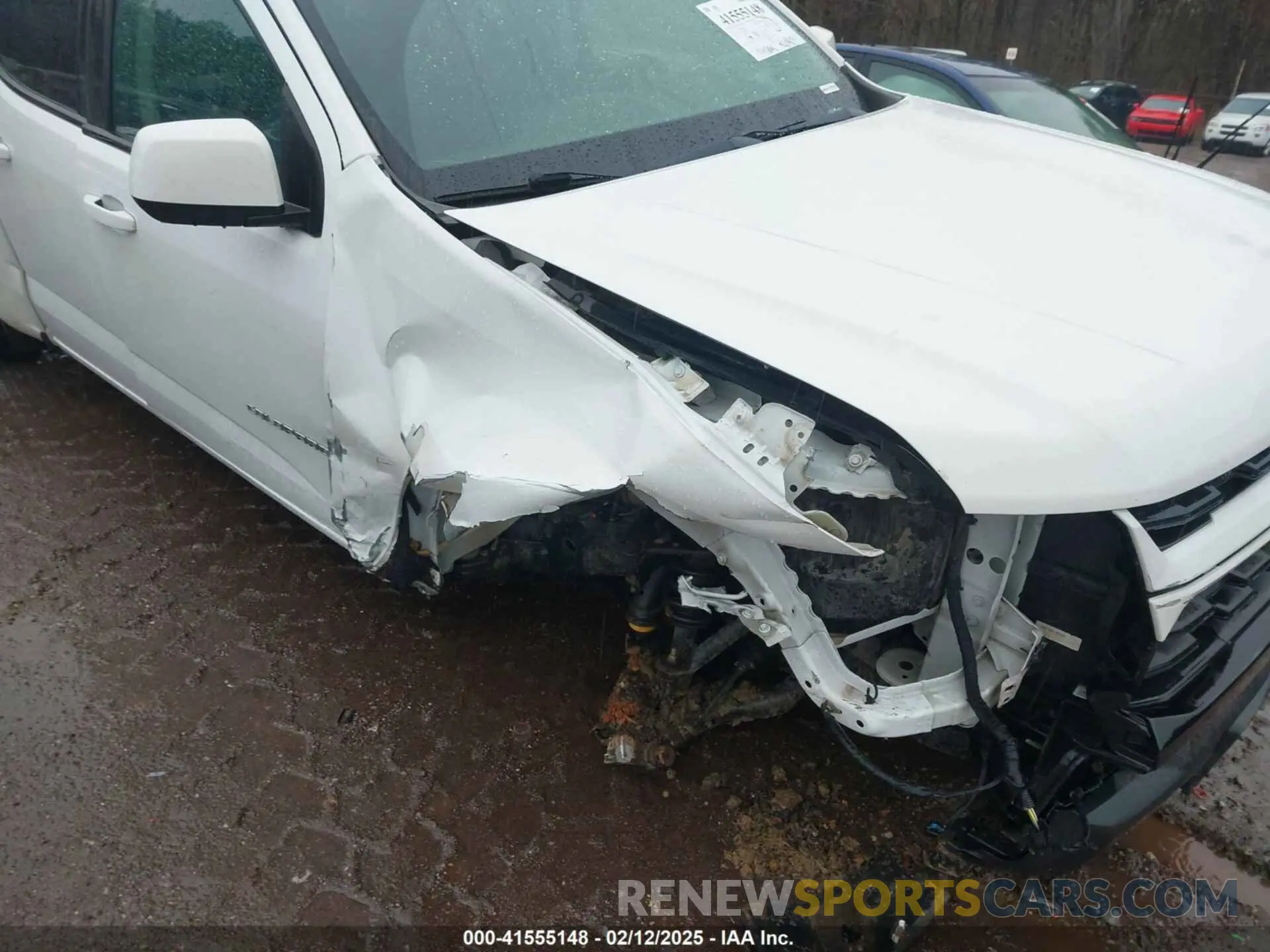 6 Photograph of a damaged car 1GCGTCEN1M1244106 CHEVROLET COLORADO 2021