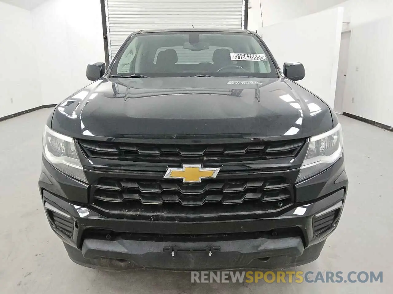 5 Photograph of a damaged car 1GCGTCEN2M1145570 CHEVROLET COLORADO 2021