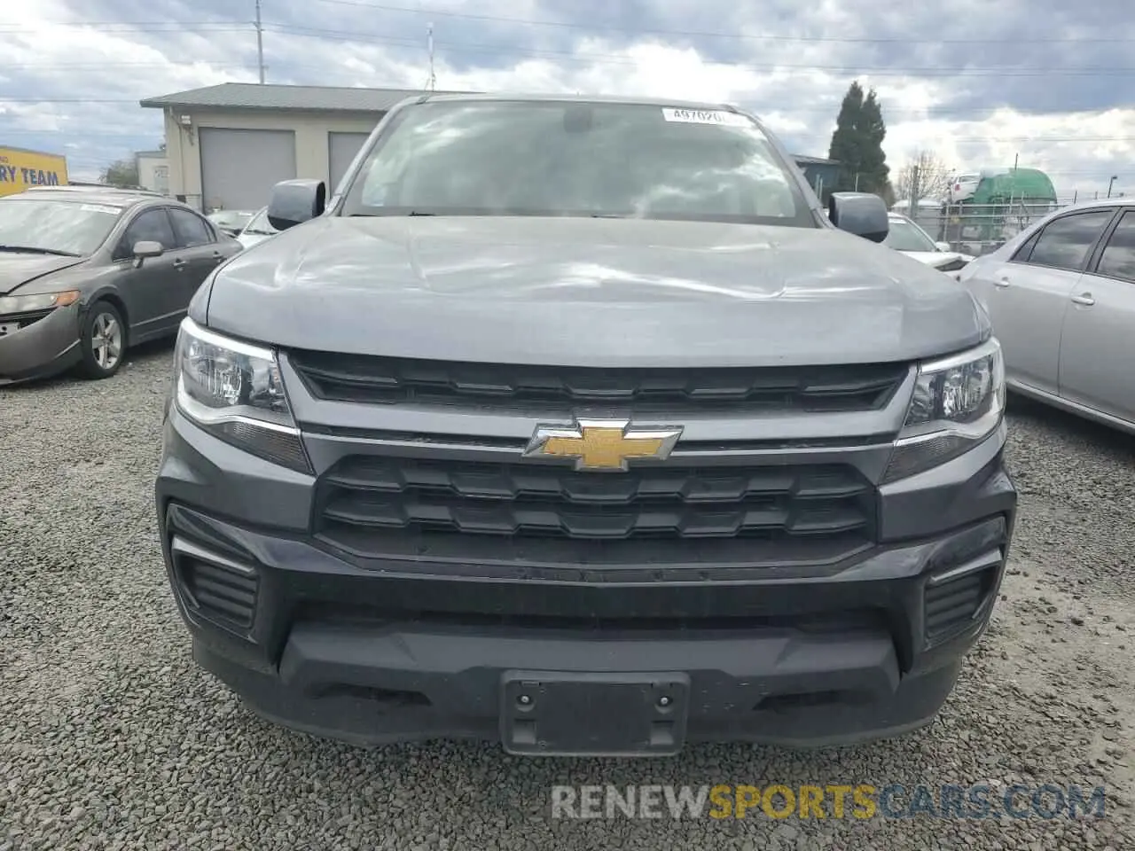5 Photograph of a damaged car 1GCGTCEN2M1209428 CHEVROLET COLORADO 2021