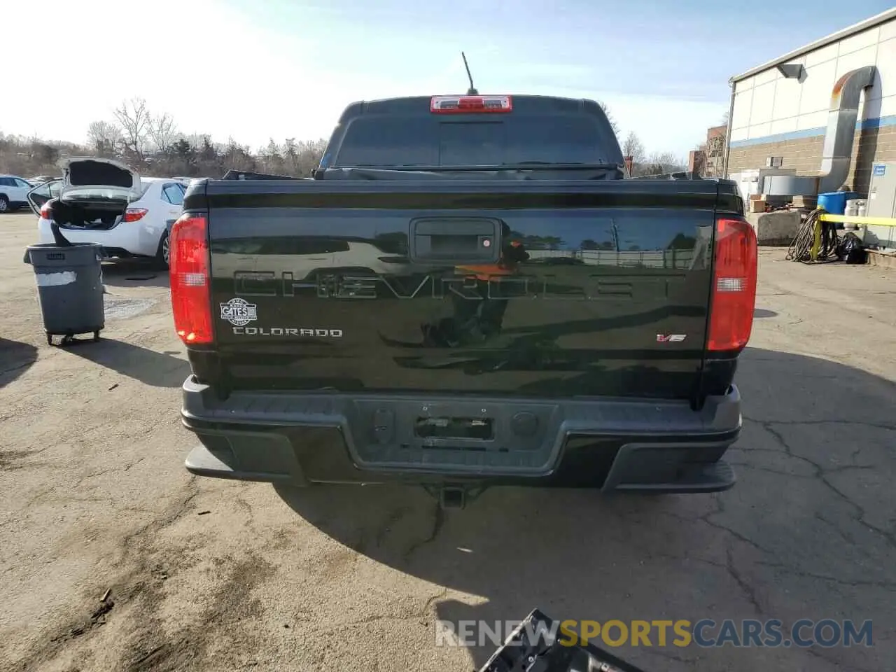 6 Photograph of a damaged car 1GCGTCEN3M1112612 CHEVROLET COLORADO 2021