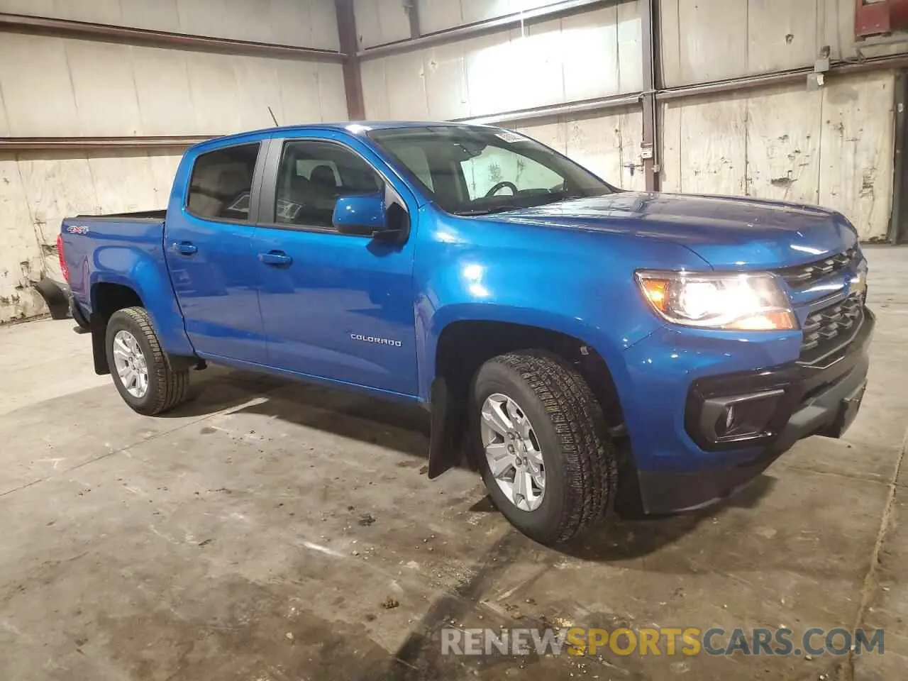 4 Photograph of a damaged car 1GCGTCEN4M1190297 CHEVROLET COLORADO 2021