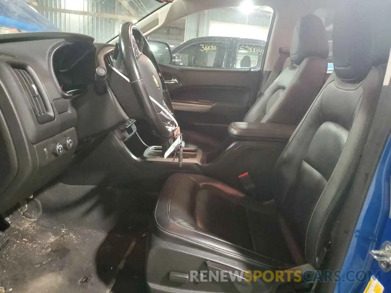 7 Photograph of a damaged car 1GCGTCEN4M1190297 CHEVROLET COLORADO 2021