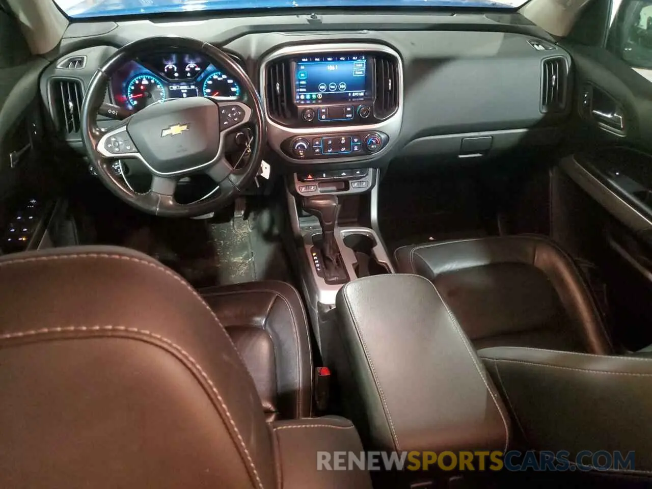 8 Photograph of a damaged car 1GCGTCEN4M1190297 CHEVROLET COLORADO 2021