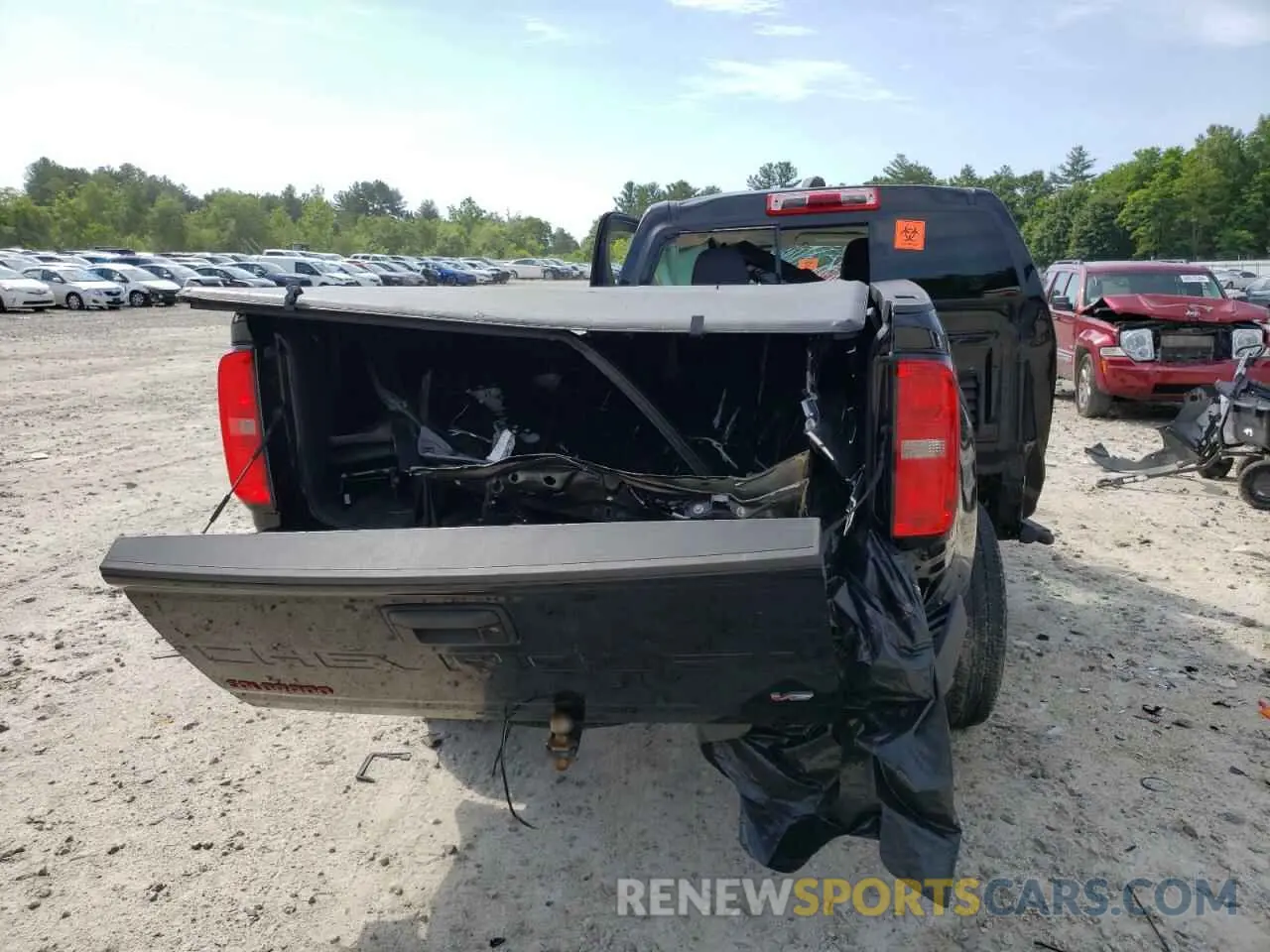 6 Photograph of a damaged car 1GCGTCEN5M1110005 CHEVROLET COLORADO 2021