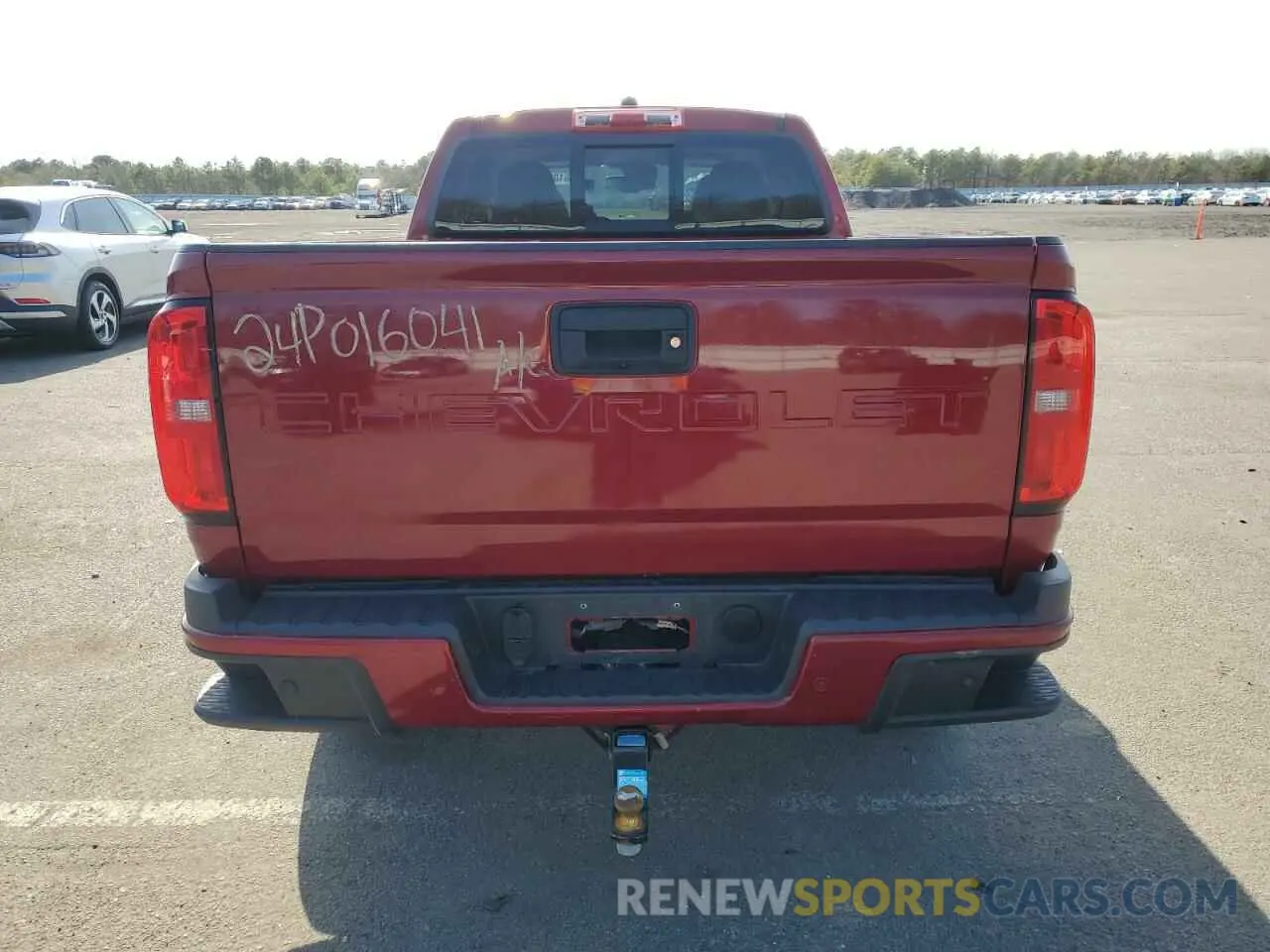 6 Photograph of a damaged car 1GCGTCEN5M1291073 CHEVROLET COLORADO 2021