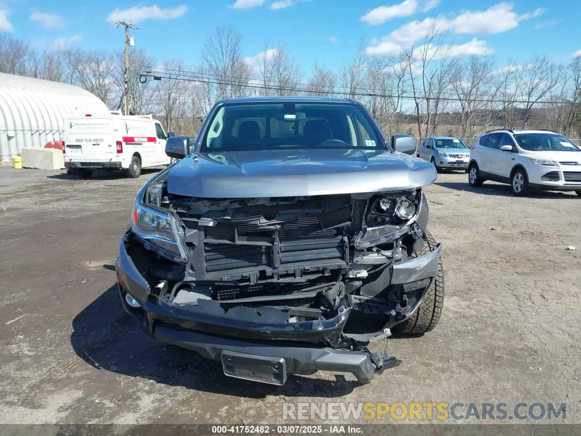 12 Photograph of a damaged car 1GCGTCEN5M1294085 CHEVROLET COLORADO 2021