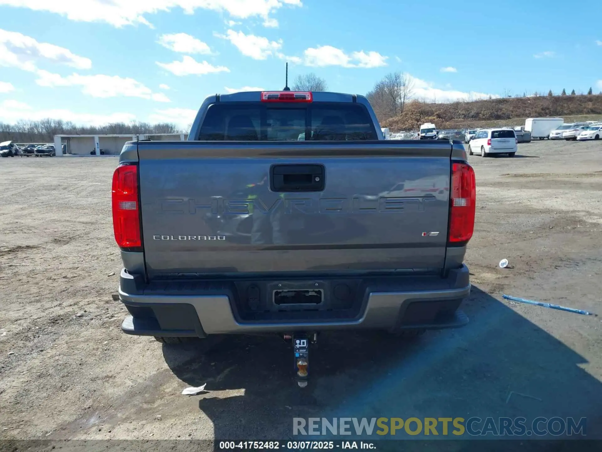 16 Photograph of a damaged car 1GCGTCEN5M1294085 CHEVROLET COLORADO 2021