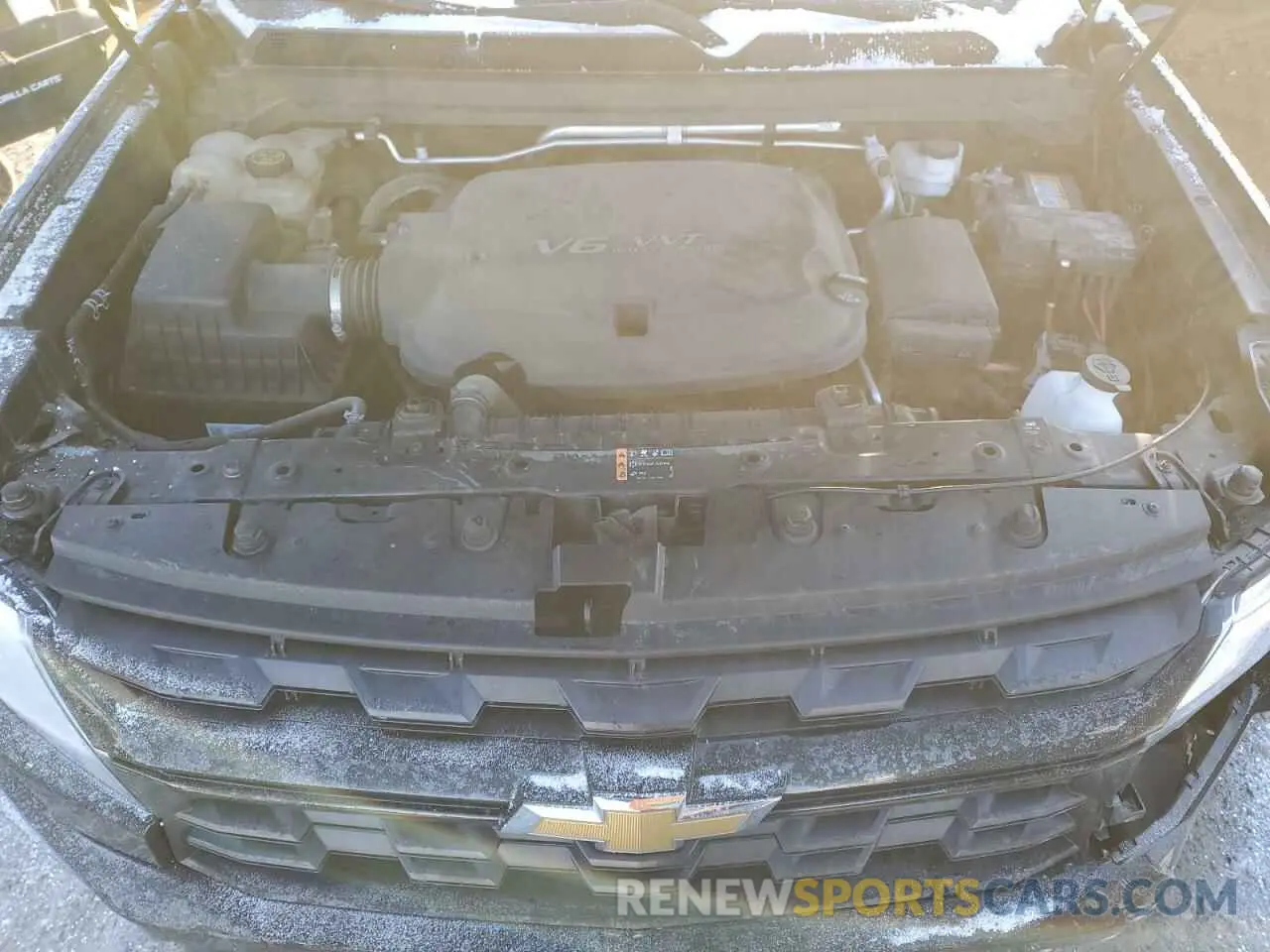 12 Photograph of a damaged car 1GCGTCEN7M1291284 CHEVROLET COLORADO 2021