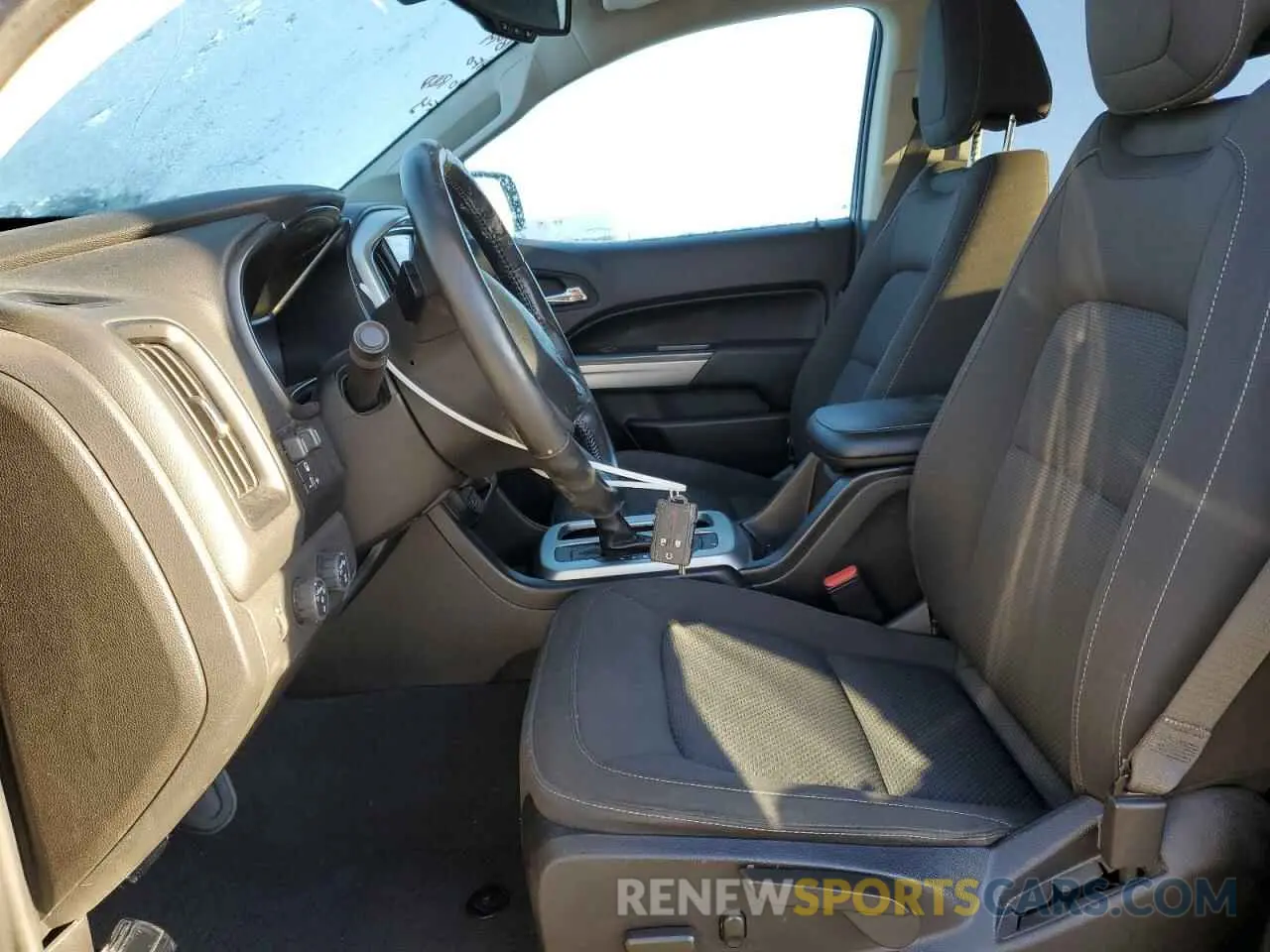 7 Photograph of a damaged car 1GCGTCEN7M1291284 CHEVROLET COLORADO 2021