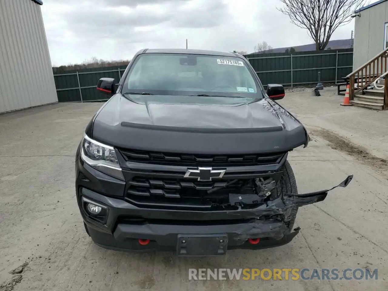 5 Photograph of a damaged car 1GCGTCEN9M1267990 CHEVROLET COLORADO 2021