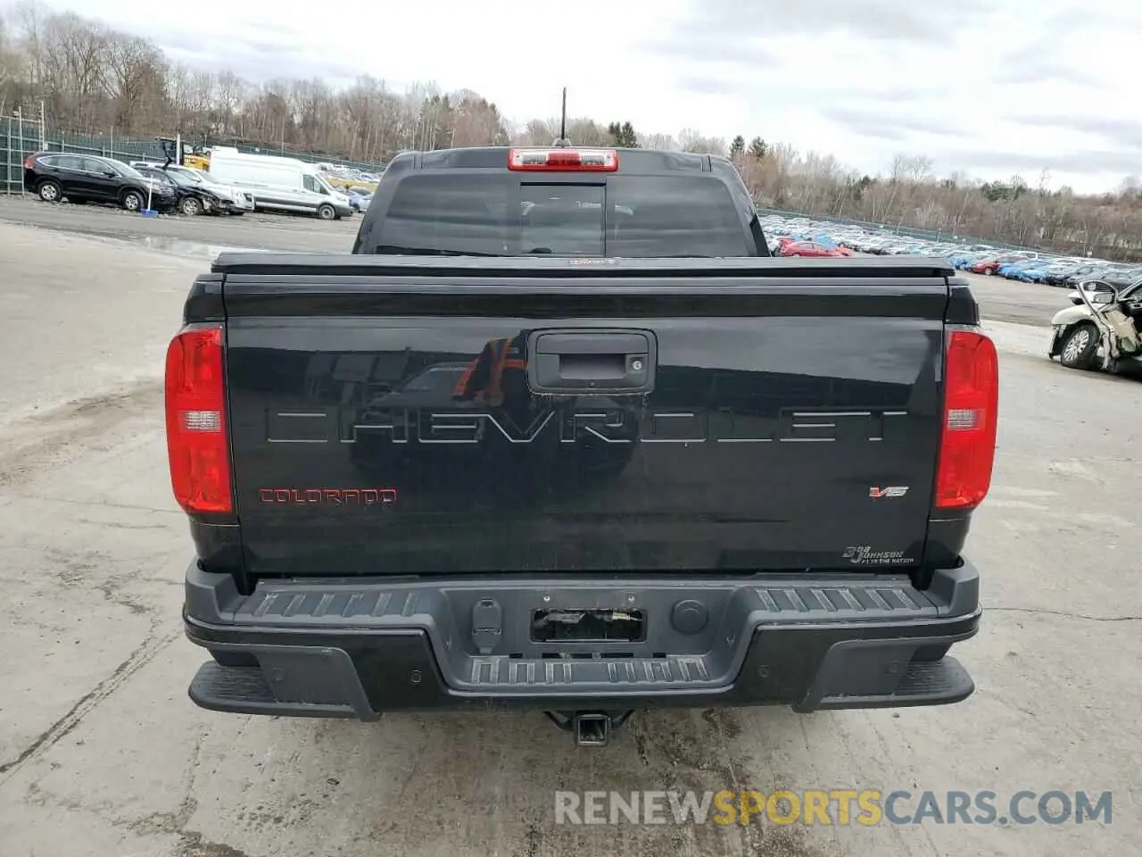 6 Photograph of a damaged car 1GCGTCEN9M1267990 CHEVROLET COLORADO 2021