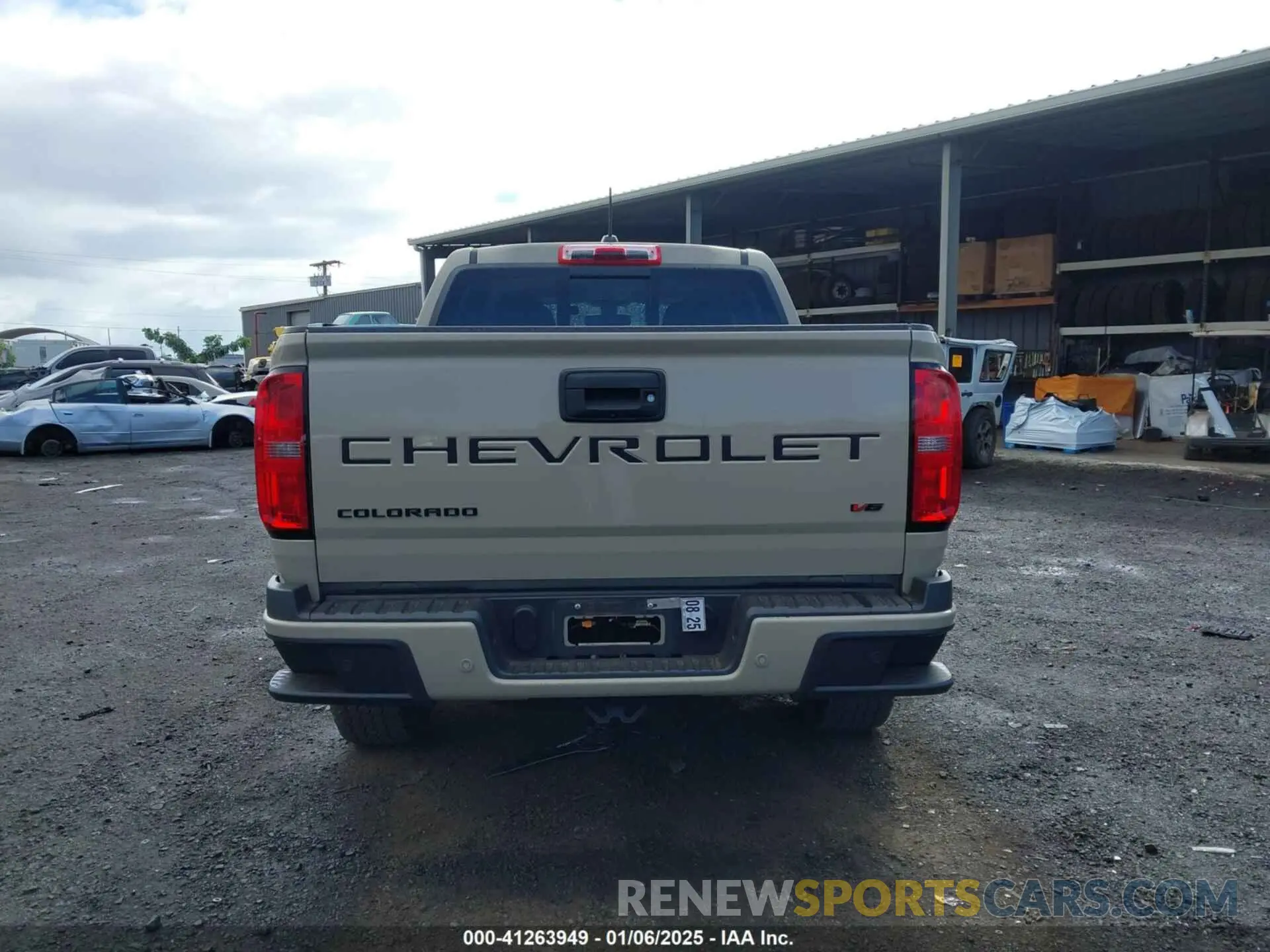 16 Photograph of a damaged car 1GCGTDEN3M1282541 CHEVROLET COLORADO 2021