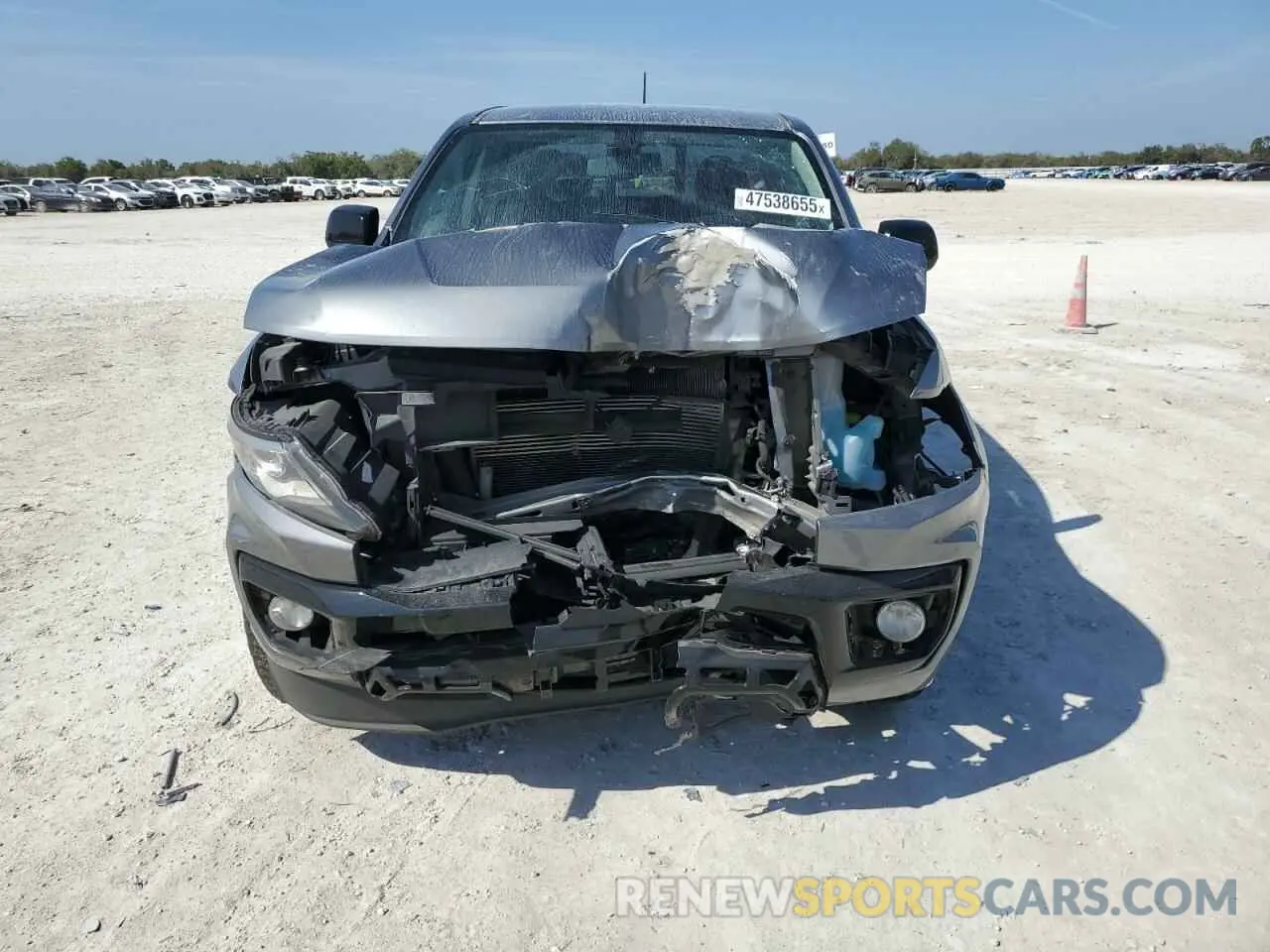 5 Photograph of a damaged car 1GCGTDEN4M1191469 CHEVROLET COLORADO 2021