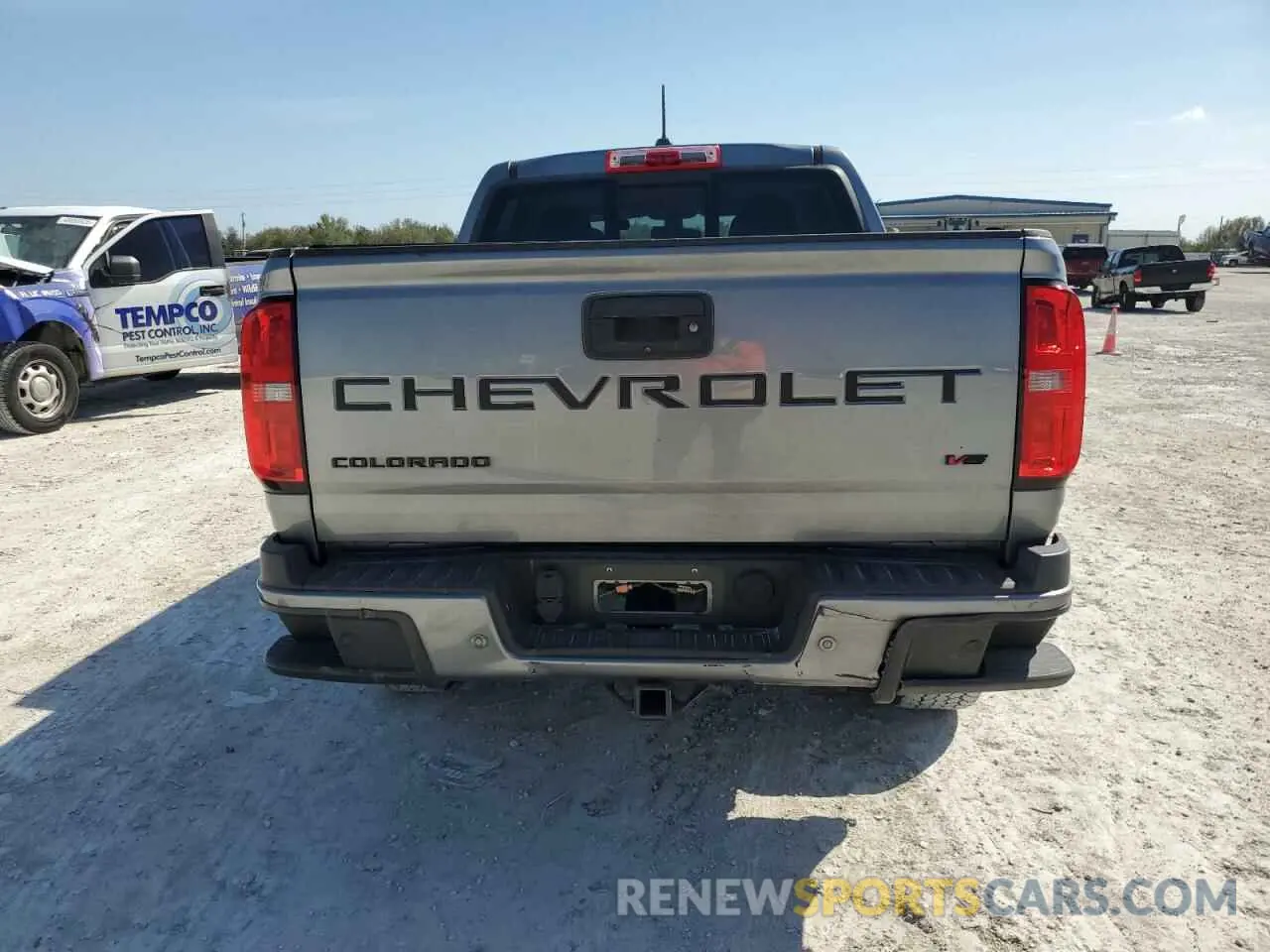 6 Photograph of a damaged car 1GCGTDEN4M1191469 CHEVROLET COLORADO 2021