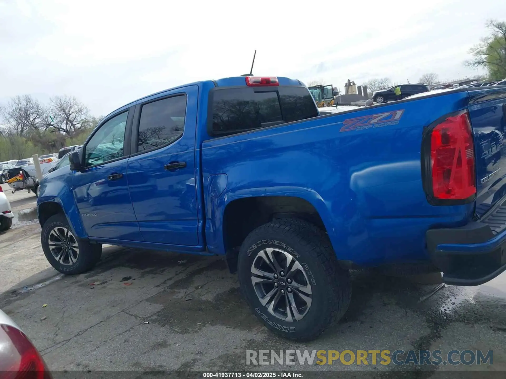 15 Photograph of a damaged car 1GCGTDEN4M1212479 CHEVROLET COLORADO 2021