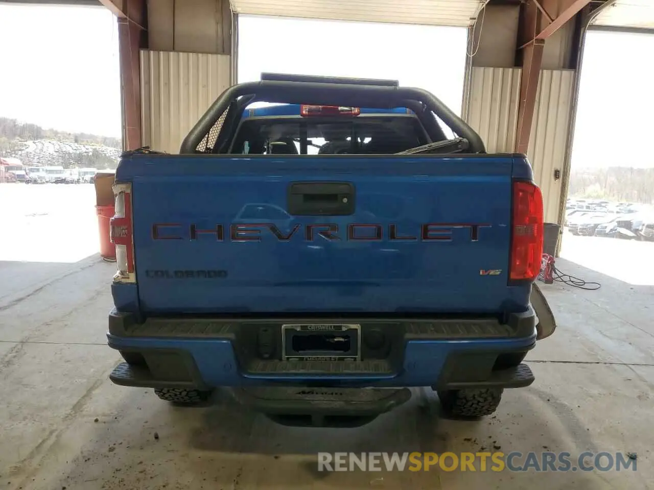 6 Photograph of a damaged car 1GCGTDEN5M1139655 CHEVROLET COLORADO 2021