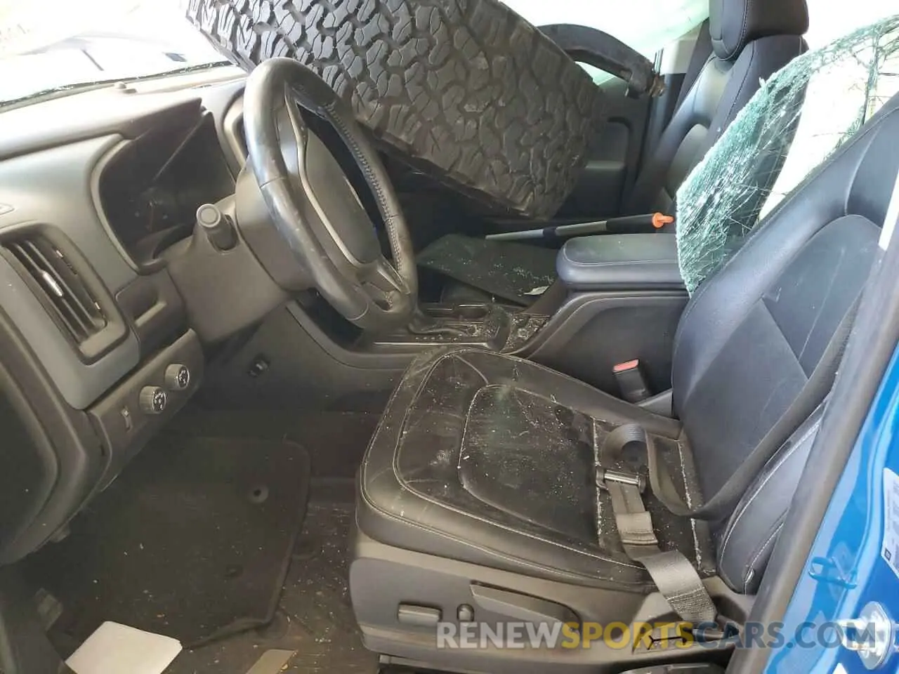 7 Photograph of a damaged car 1GCGTDEN5M1139655 CHEVROLET COLORADO 2021