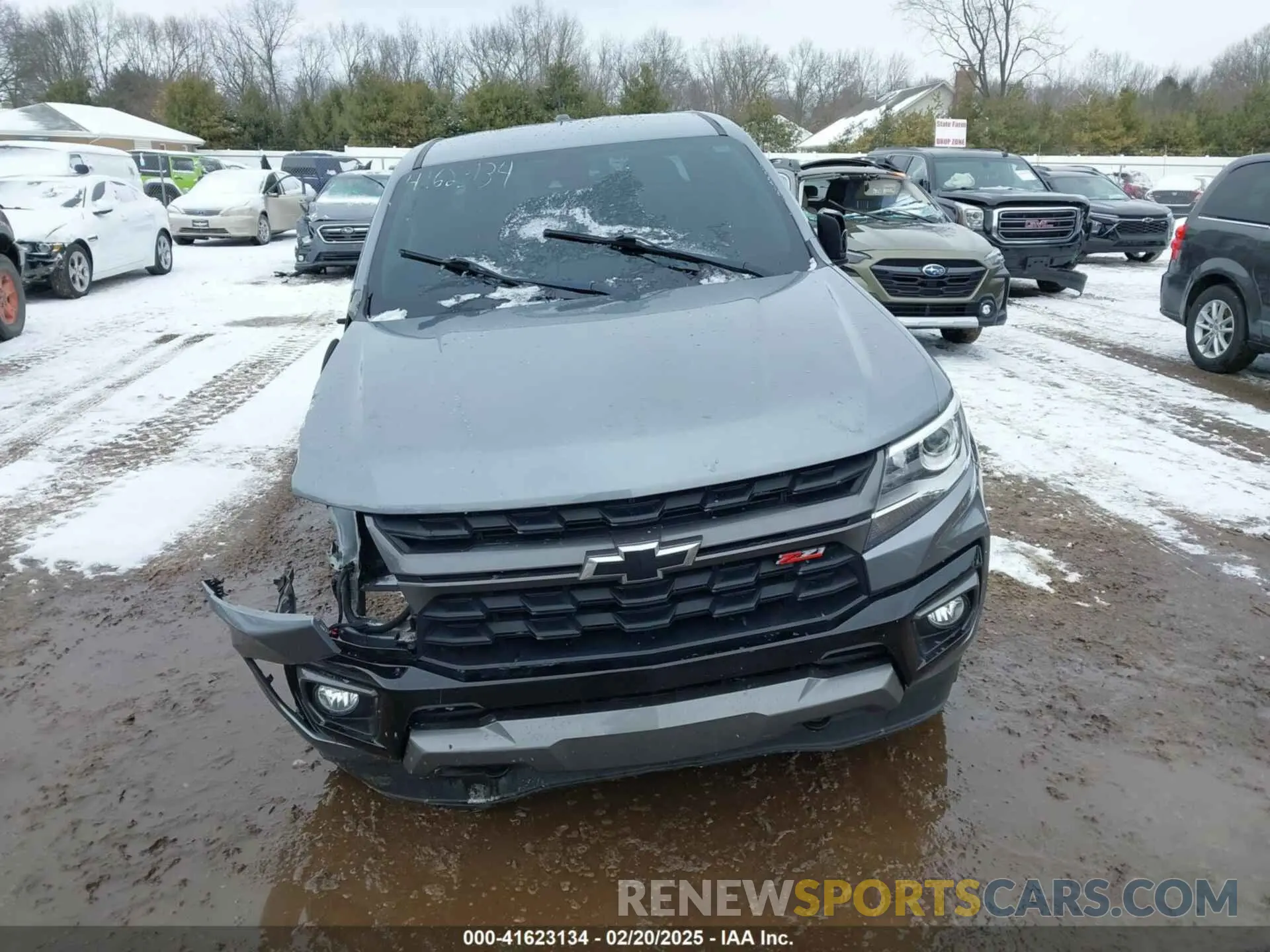 13 Photograph of a damaged car 1GCGTDEN6M1247525 CHEVROLET COLORADO 2021