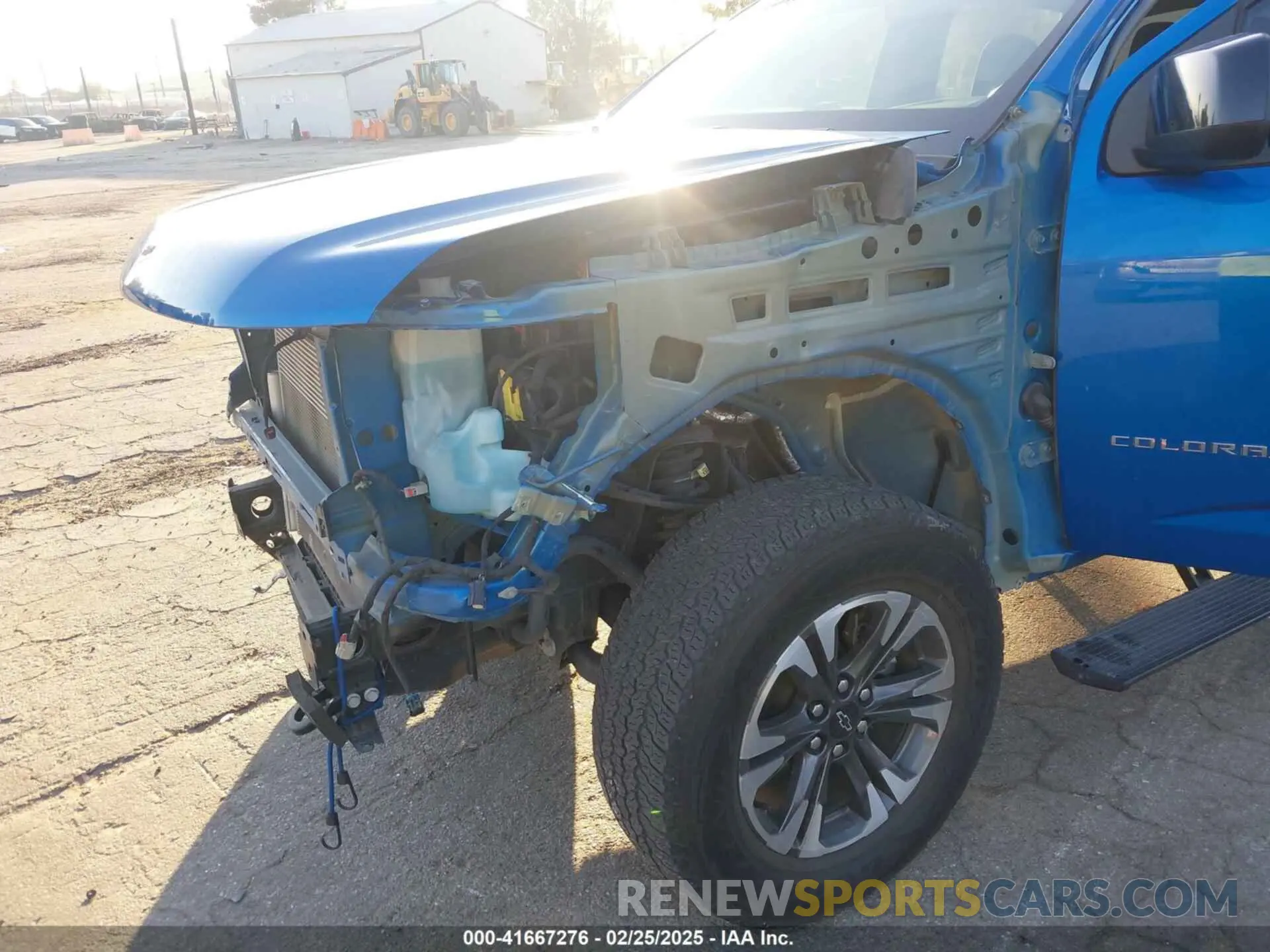 6 Photograph of a damaged car 1GCGTDEN6M1264115 CHEVROLET COLORADO 2021