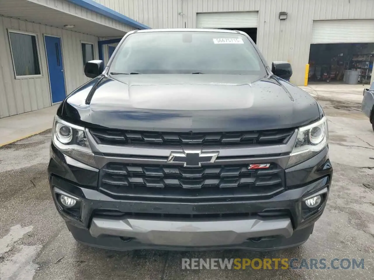 5 Photograph of a damaged car 1GCGTDEN8M1245226 CHEVROLET COLORADO 2021