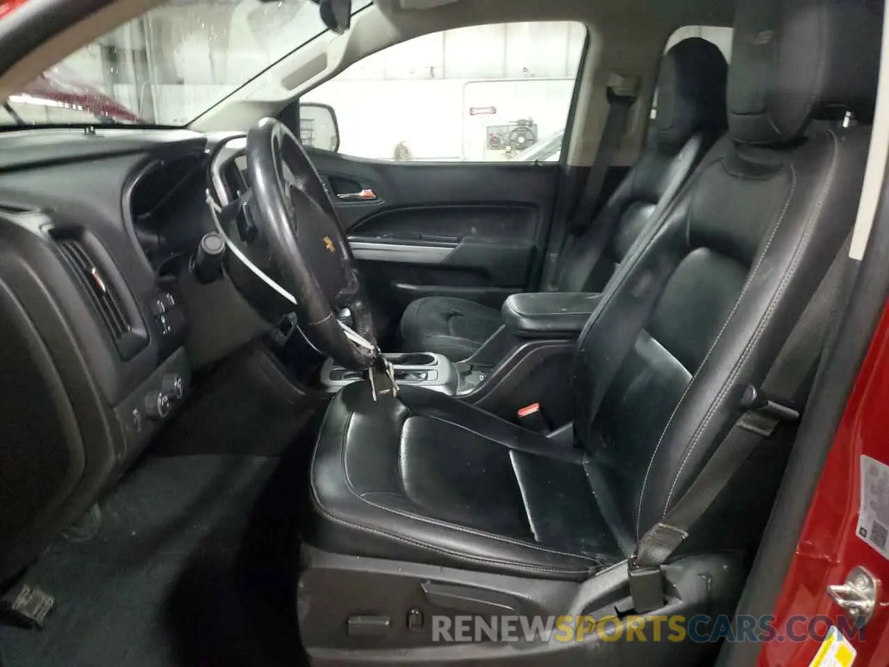 7 Photograph of a damaged car 1GCGTEEN1M1112569 CHEVROLET COLORADO 2021
