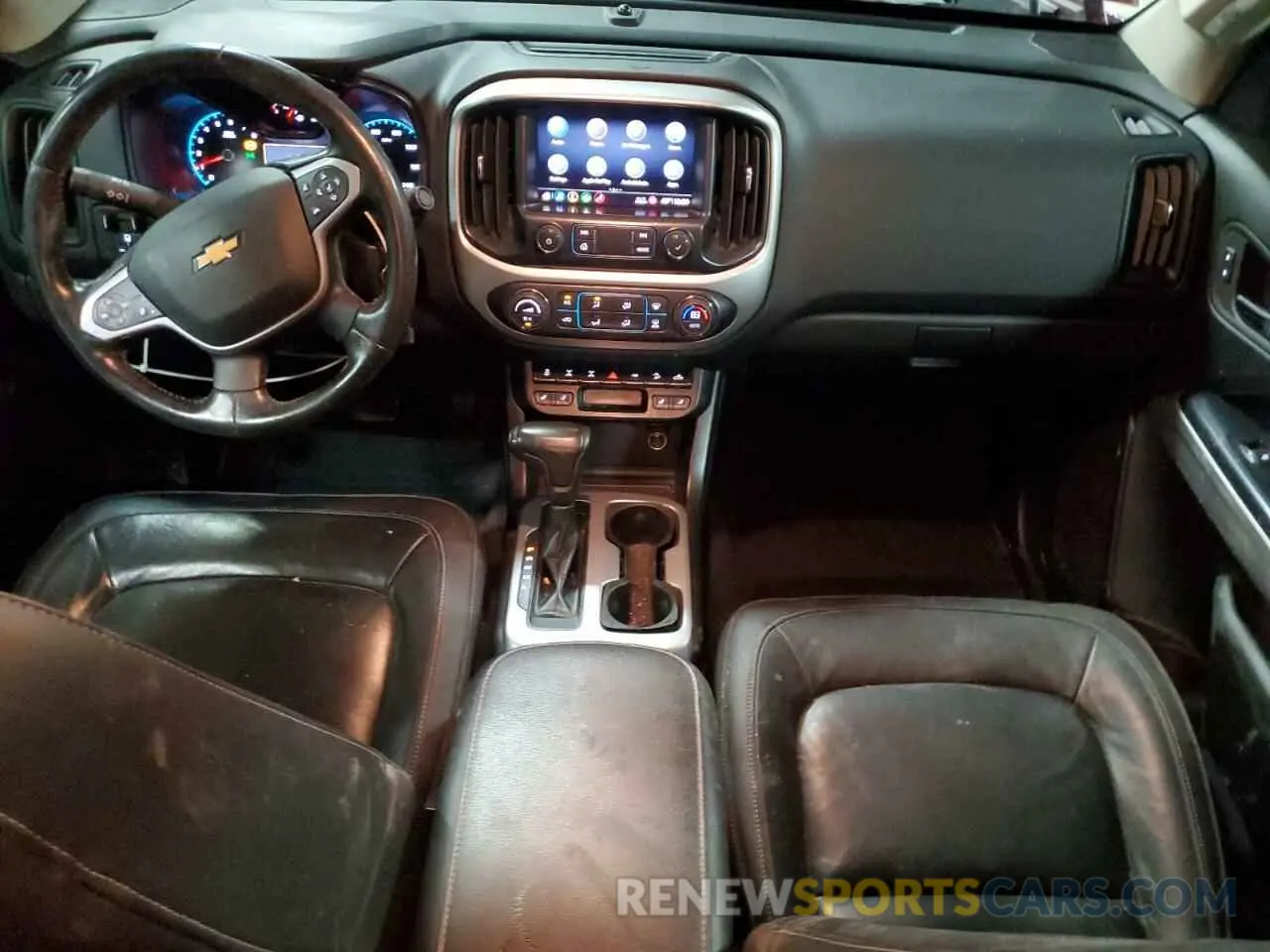 8 Photograph of a damaged car 1GCGTEEN1M1112569 CHEVROLET COLORADO 2021