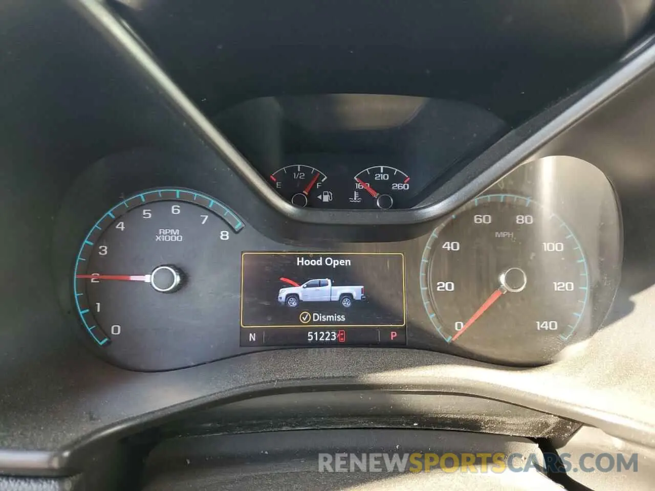 9 Photograph of a damaged car 1GCGTEEN2M1131888 CHEVROLET COLORADO 2021