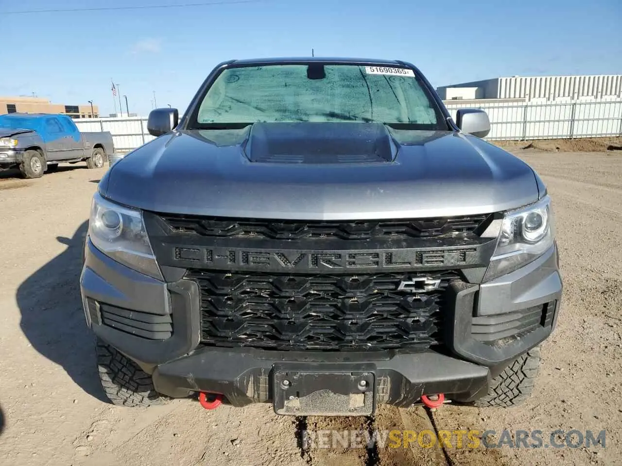5 Photograph of a damaged car 1GCGTEEN6M1221254 CHEVROLET COLORADO 2021