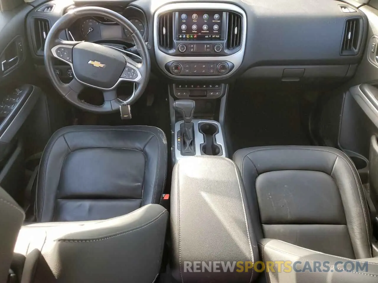 8 Photograph of a damaged car 1GCGTEEN6M1221254 CHEVROLET COLORADO 2021