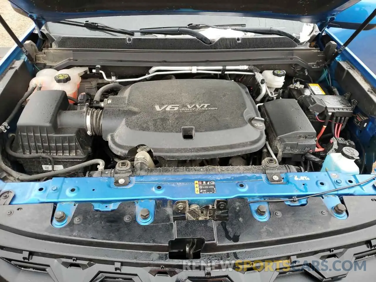 12 Photograph of a damaged car 1GCGTEENXM1223198 CHEVROLET COLORADO 2021