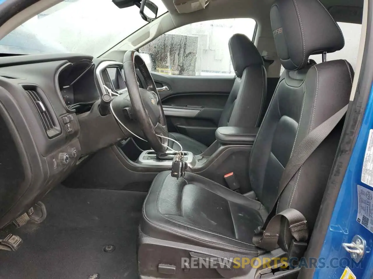 7 Photograph of a damaged car 1GCGTEENXM1223198 CHEVROLET COLORADO 2021