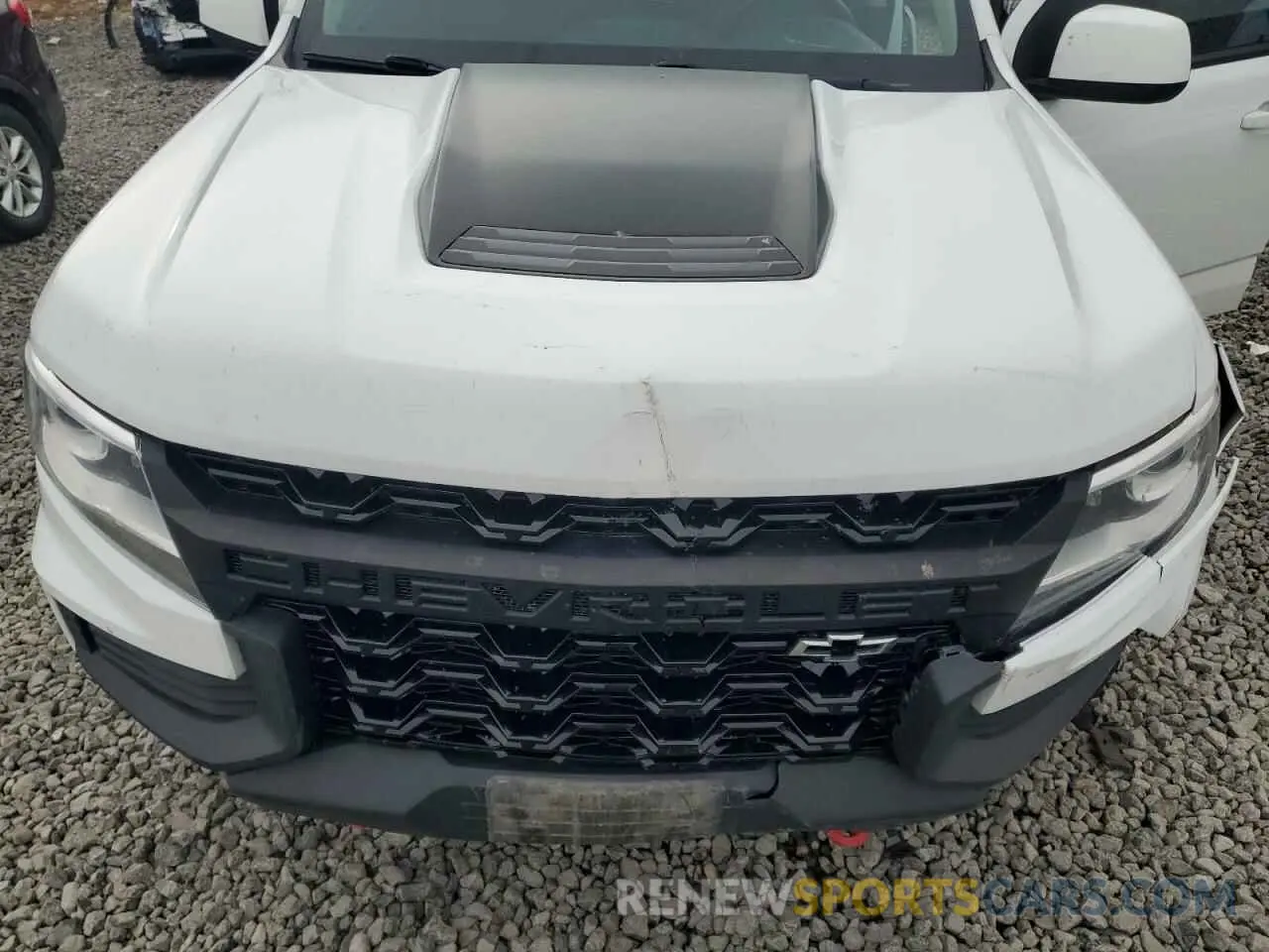 11 Photograph of a damaged car 1GCGTEENXM1250336 CHEVROLET COLORADO 2021