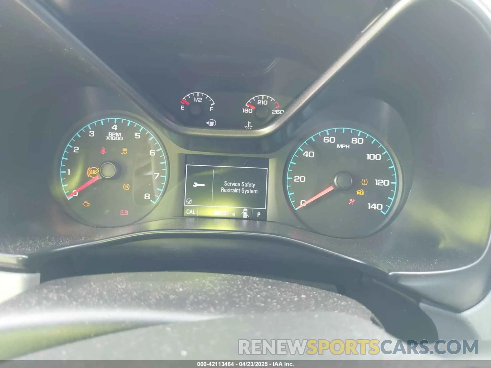 7 Photograph of a damaged car 1GCHSBEA0M1292100 CHEVROLET COLORADO 2021